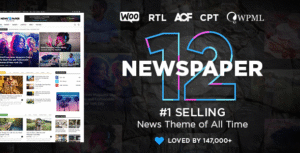 Newspaper - News & Newspaper WordPress Theme GPL